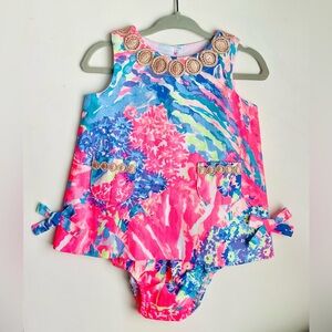 Lilly Pulitzer Baby Lilly Infant Shift Dress in Rainbow Soleil